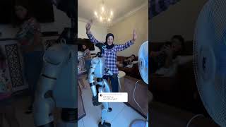حتى الروبت امي بدها تجوزه 😂 #hasanraad4 #اكسبلور #اهميه #ضحك #النظافه