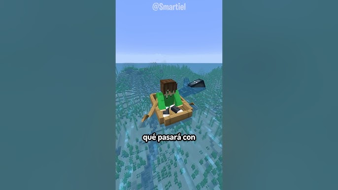 Drené Todo el Océano en Minecraft #shorts #minecraft