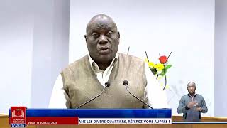 Jeudi  10 Juillet 2025; "Les Identifications de la véritable église du Dieu vivant" Fr José Lubangi