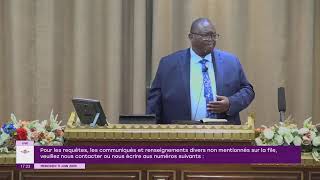 Mercredi 11-06-2025 "EXHORTATION SUR L'ENLEVEMENT" Frère Polly MANGI.