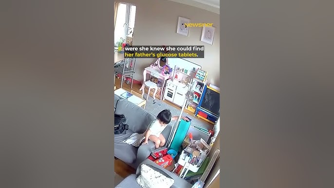Tiny hero knows exactly what to do with unresponsive dad 🥹