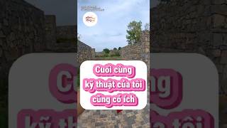 Cuối cùng kỹ thuật của tôi cũng đã có ích  #haihuoc #funny #parkour