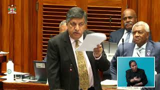 Hon. Charan Singh updates Parliament on plans by FSC on ethanol production