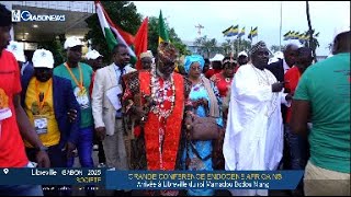 GABON/SOCIÉTÉ:Arrivée à Libreville du roi Mamadou Bodou , pour la grande conférence endogène