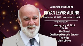 Celebrating the Life of Bryan Alkins