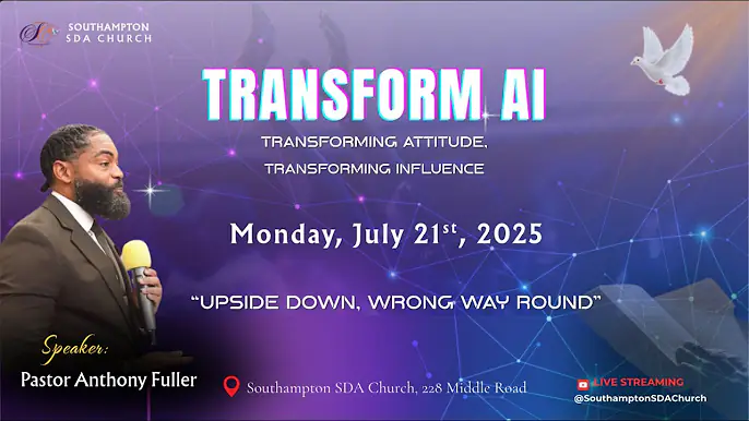 Transform AI | Monday, July 21 2025 | Pastor Anthony Fuller