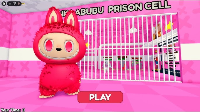 Roblox Labubu’s Prison Run – 25-Stage Escape Obby! 🐻🔓