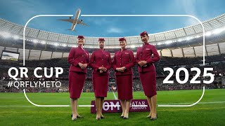 Stunning flyover & halftime surprise at the Qatar Airways Cup