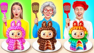 나 vs 할머니 요리 챌린지 | 놀라운 요리 해킹 Multi DO Challenge