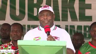 Nyenicubahiro Umukuru w'Igihugu arashima ingene uyu musi Umurundi wese yiyumvamwo igihugu ciwe