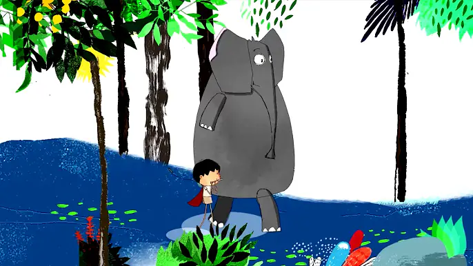 Φοίβος Δεληβοριάς - Το Ελεφαντάκι - Official Animation Video