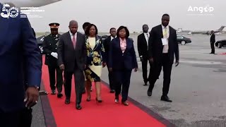 Presidente João Lourenço a caminho do Brasil