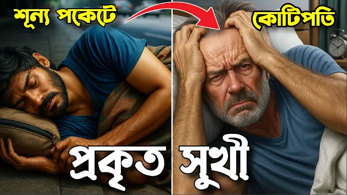 প্রকৃত সুখী | জীবন বদলে দেওয়া একটি সত্যিকারের অনুপ্রেরণার গল্প | Moral story