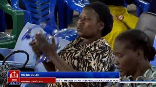 Vendredi 22 août  2025,Frère TSHISHIMBI Bienvenu  "Il en sera de même au jour du Fils de l'homme "