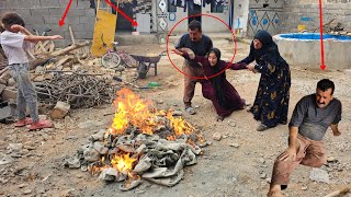 Mirza Ali's second wife attacks Pari to take over the house in rainy weather