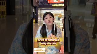 Khi Nhà Tôi Xuất Hiện Đứa Em Họ Đáng Ghét | Lưu Nhị Siêu Bựa | Genz Hài Hước #shorts