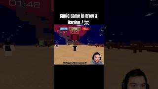 Squid Game in Grow a Garden..! ☠️ #growgarden #roblox