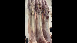 Noorani Mutton shop whole saler is live professional butcher skills♥️ #noorani #food #cuttingskills