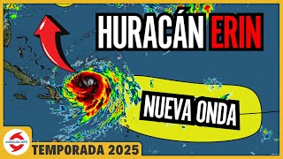 Huracán Erin reemplaza su ojo. Una nueva onda tropical podría desarrollarse. Atentos en el Caribe.