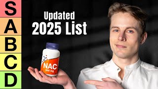 최악에서 최고까지 순위가 매겨진 100가지 보충제(2025년 최고의 보충제 등급 목록)
