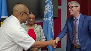 Saint Lucia, WFP launches first Anticipatory Action Hurricane Simulation