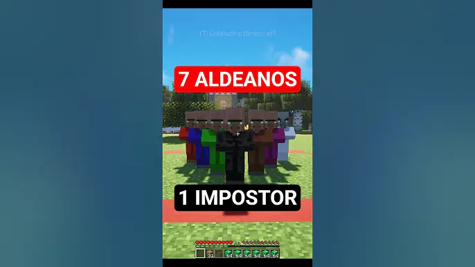 ¡7 aldeanos pero uno es el IMPOSTOR! ¿Podrás descubrirlo?