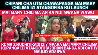 ANTHU A UTM APANGA ZODABWISA IZI ATANGOWAONA MAI MARY CHILIMA AKUTULUKIRA KU MANIFESTO LAUNCH YAWO