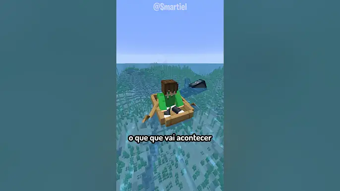 Drenei Todo o Oceano no Minecraft! #shorts #minecraft