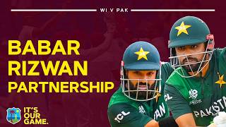 반세기 파트너십 📈 바바르 아잠 👑 모하마드 리즈완 🍿 | 서인도 제도 대 파키스탄 1차 ODI