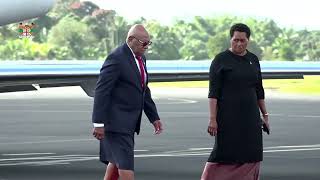 Farewell Ceremony for Their Majesties King and Queen of the Kingdom of Tonga