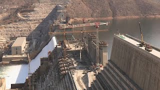 Ethiopia's mega-dam on the Nile is "now complete", Prime Minister says