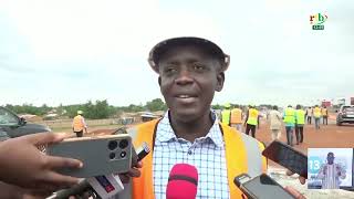 도로 인프라: 아다마 루크 소르고 장관, 공사 순조롭게 진행 보장