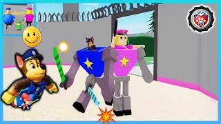 Escape from the Police Family Obby – A Brave Puppy’s Adventure!｜PawPawGo