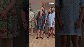 Des élèves Hawaïens en visite à TNTV