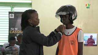 농구 홀리데이 캠프: 캠퍼들은 헬멧 착용에 대한 인식 교육을 통해 혜택을 얻었습니다.