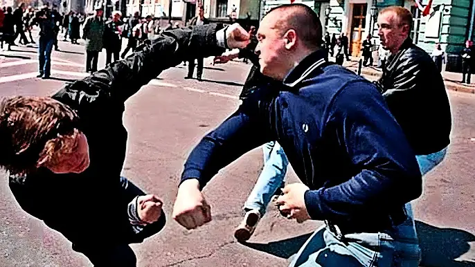 When Pro Fighters Don't Hold Back!