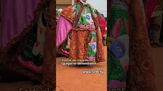 Festival des masques : Egungun en démostration