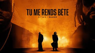 GIMS & DAMSO - TU ME RENDS BÊTE (Official Lyrics Vidéo)
