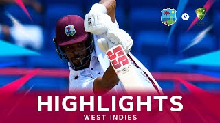 스타크, 4회에 빛나다 | 하이라이트 | 서인도 제도 vs 호주 | 2차 테스트 4일차