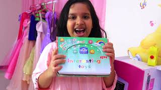 शफा और सोसो ने बनाई एक बड़ी स्लाइम ।