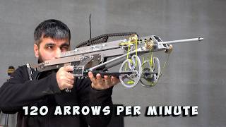I Built a Self-Loading full auto Crossbow🎯