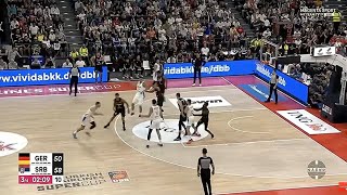 Nikola Jokic with Waterpolo Assist vs Germany Highlights