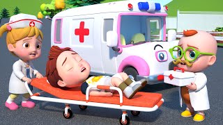 Las Ruedas de la Ambulancia | Canción de la Herida | GoBooBoo en Espanõl - Canciones Infantiles