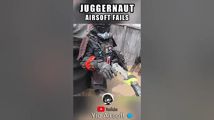 😂 JUGGERNAUT AIRSOFT FAILS 🤣 ▬ #funny #gamer #gaming