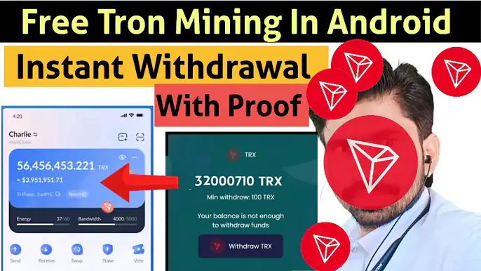 5000$ Worth Free Tron, Trx Mining, Free Trx Mining, Tron Cloud mining,