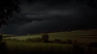 Powerful Thunderstorm Is Heading Your Way | Your Childhood Village | Calm Before the Storm | 3 HOURS