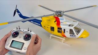 BELL 412 Rescue Helicopter | Unboxing & Maiden Flights | Flywing