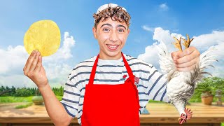 عملت شيبس صحي 🐔 من الدجاج !!