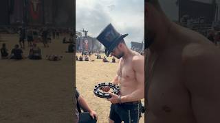 Custom-made Carved Skull Crown in dark red