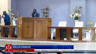 Dimanche 10 août  2025, ECOLE DE DIMANCHE